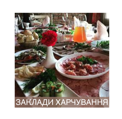 ЗАКЛАДИ ХАРЧУВАННЯ